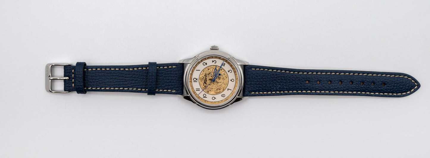 Vario Empire Art Nouveau Handwound Dress Watch