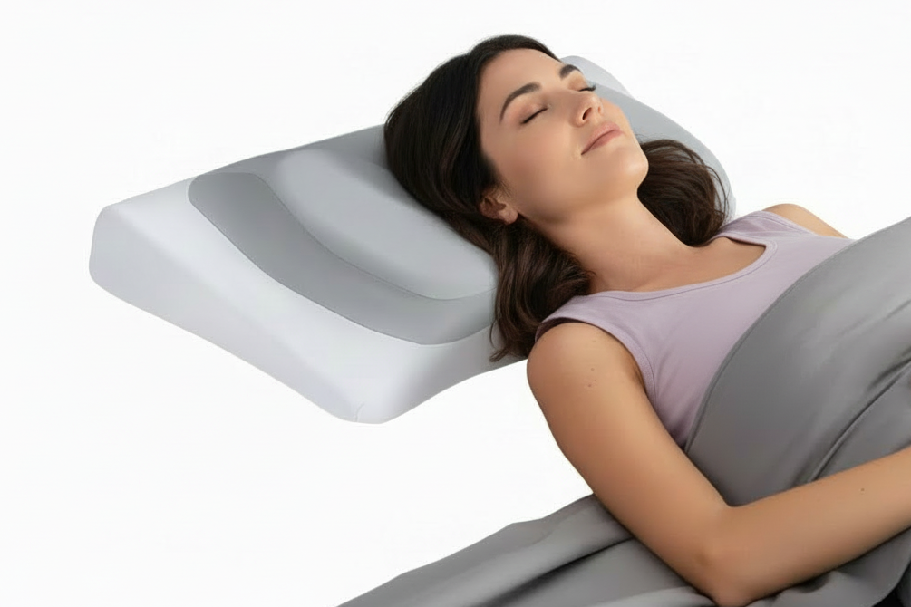 ABLEGRID Contour Memory Foam Cervical Pillow